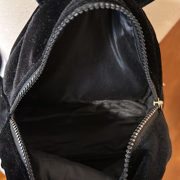 Velour Mini Backpack - Picture 2 of 4